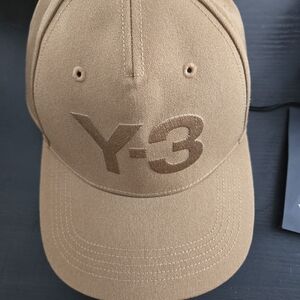Y-3 Tan Baseball Cap